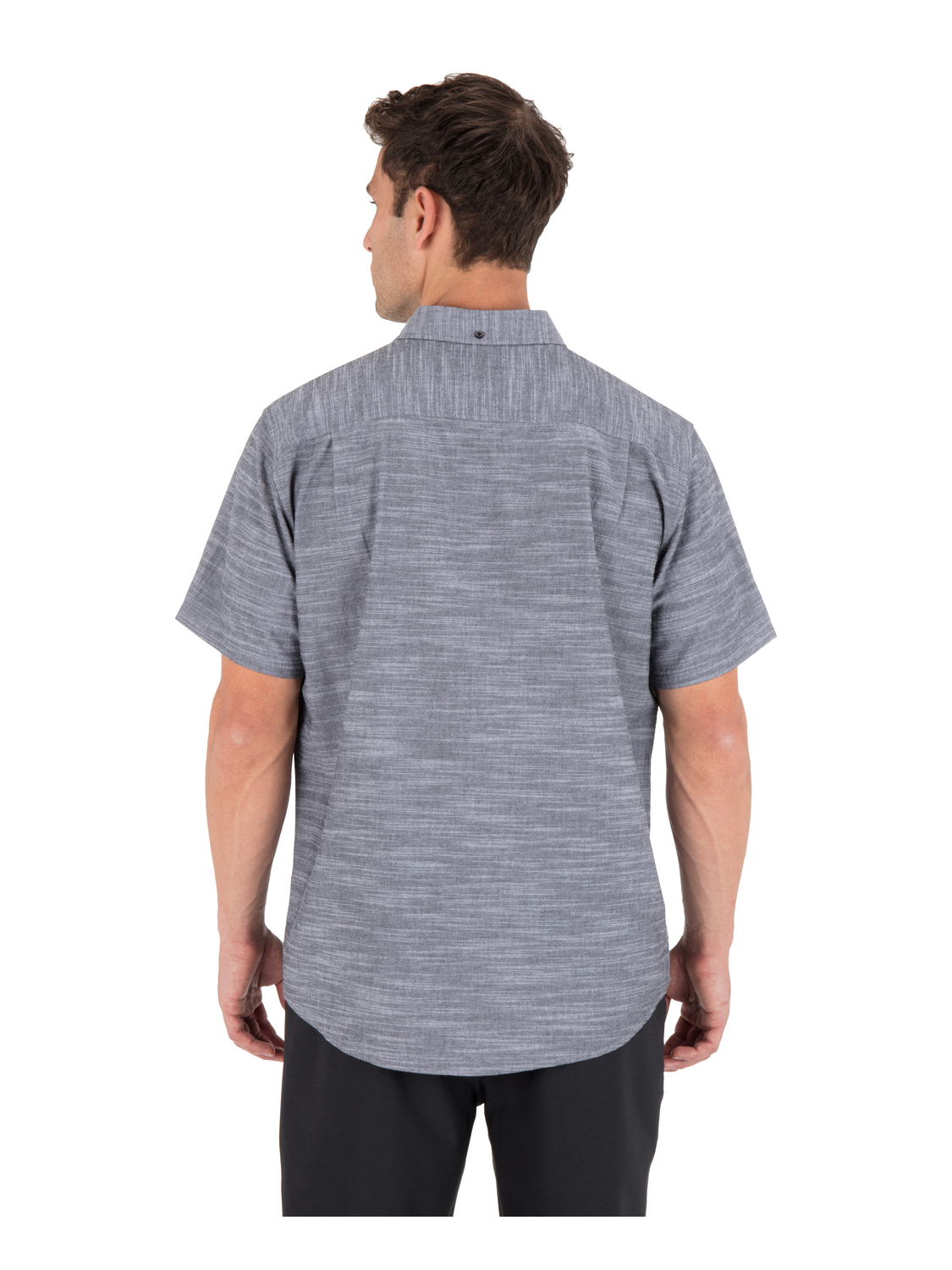 Icon Stretch Short Sleeve in Black