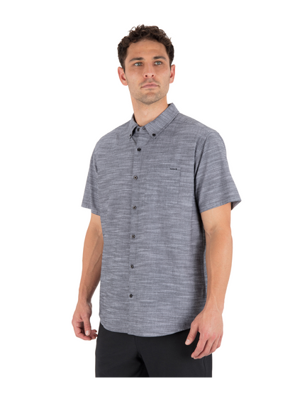 Icon Stretch Short Sleeve in Black