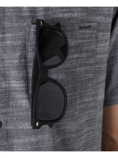 Icon Stretch Short Sleeve in Black
