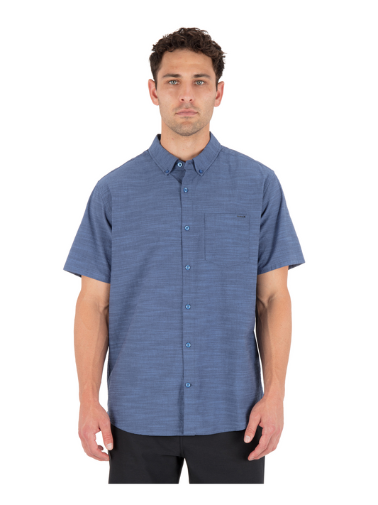Icon Stretch Short Sleeve in Obsidian