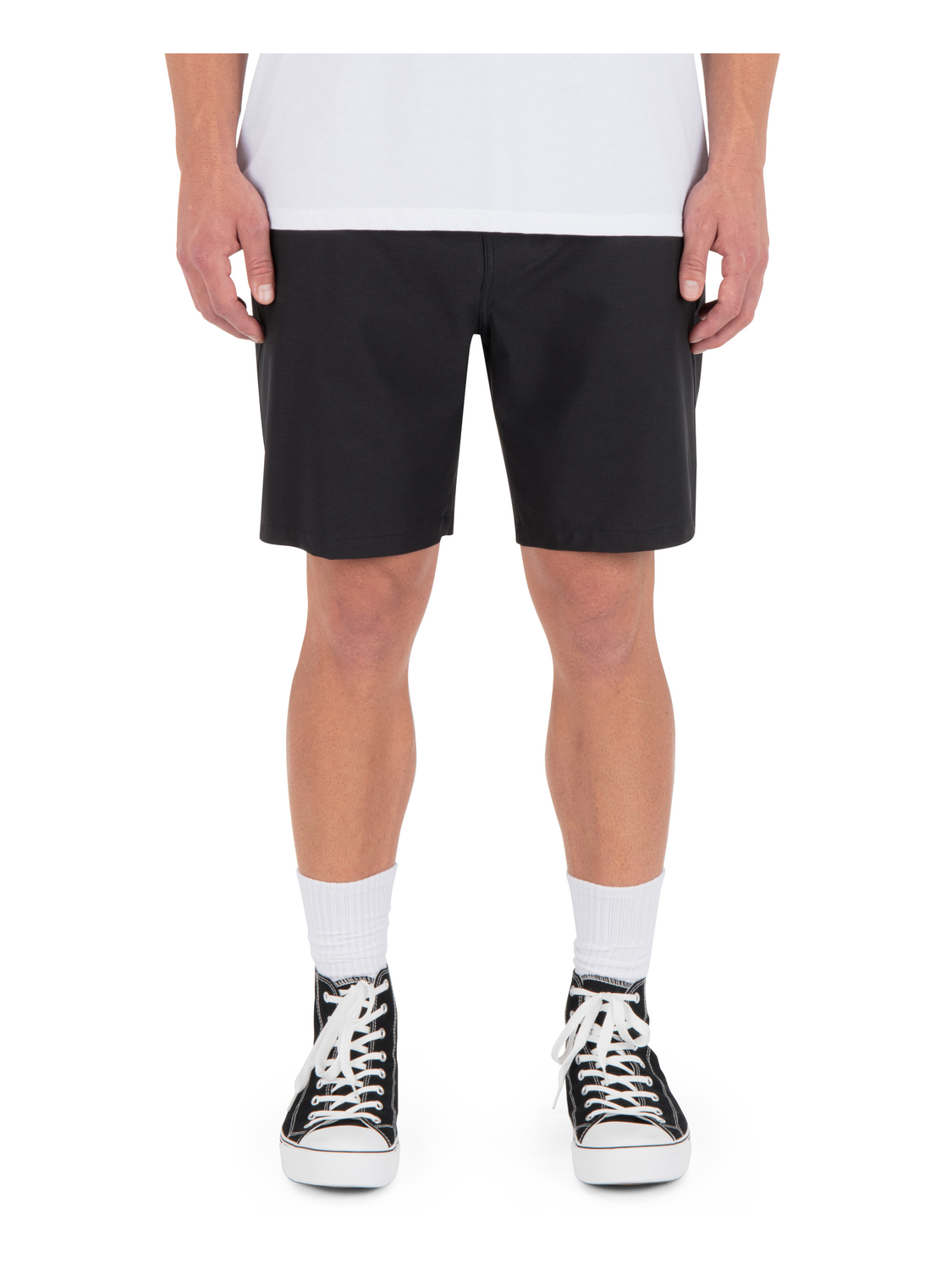 Phantom Heather Walkshort 20" in BLACK