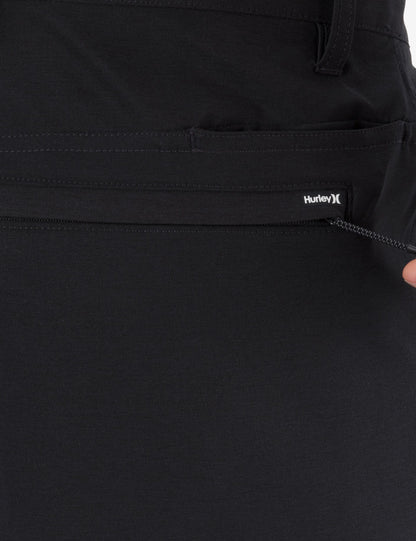 Phantom Heather Walkshort 20" in BLACK
