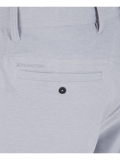 Phantom Heather Walkshort 20" in Light  Stone Grey