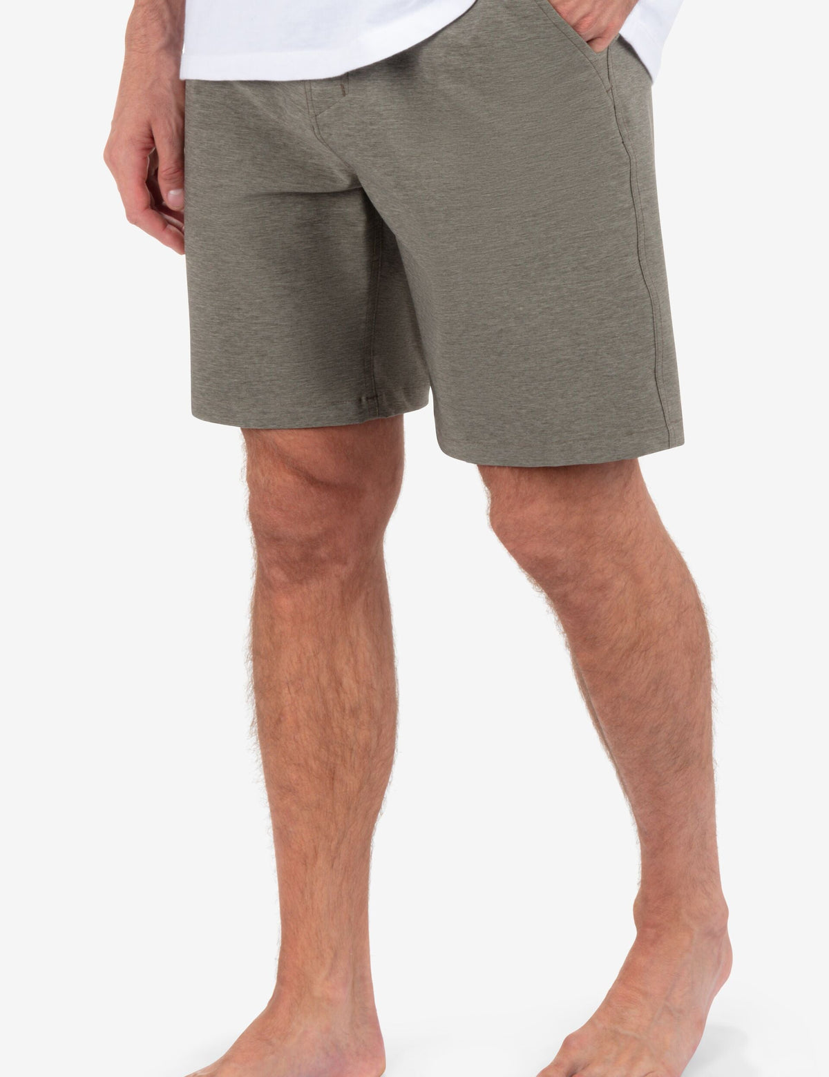 Phantom Heather Walkshort 20" in OLIVE
