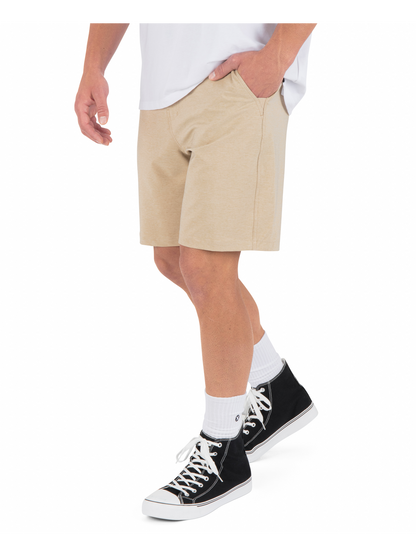 Phantom Heather Walkshort 20" in KHAKI