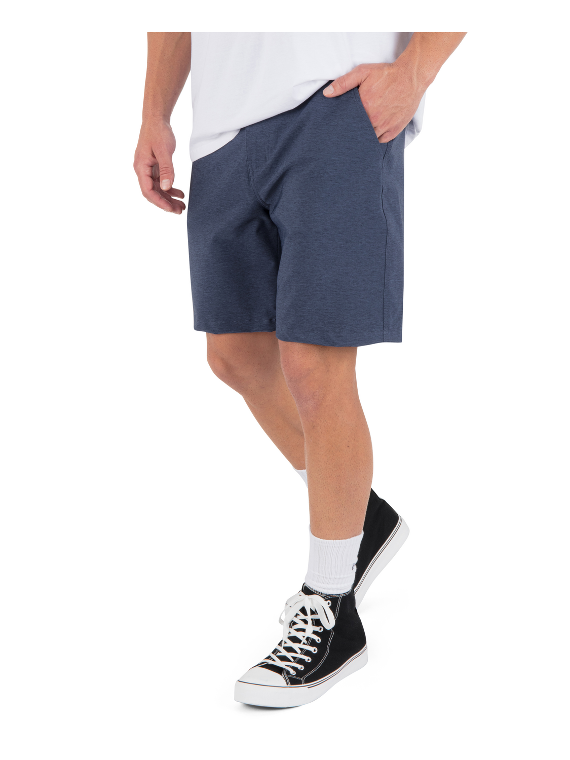 Phantom Heather Walkshort 20" in Obsidian