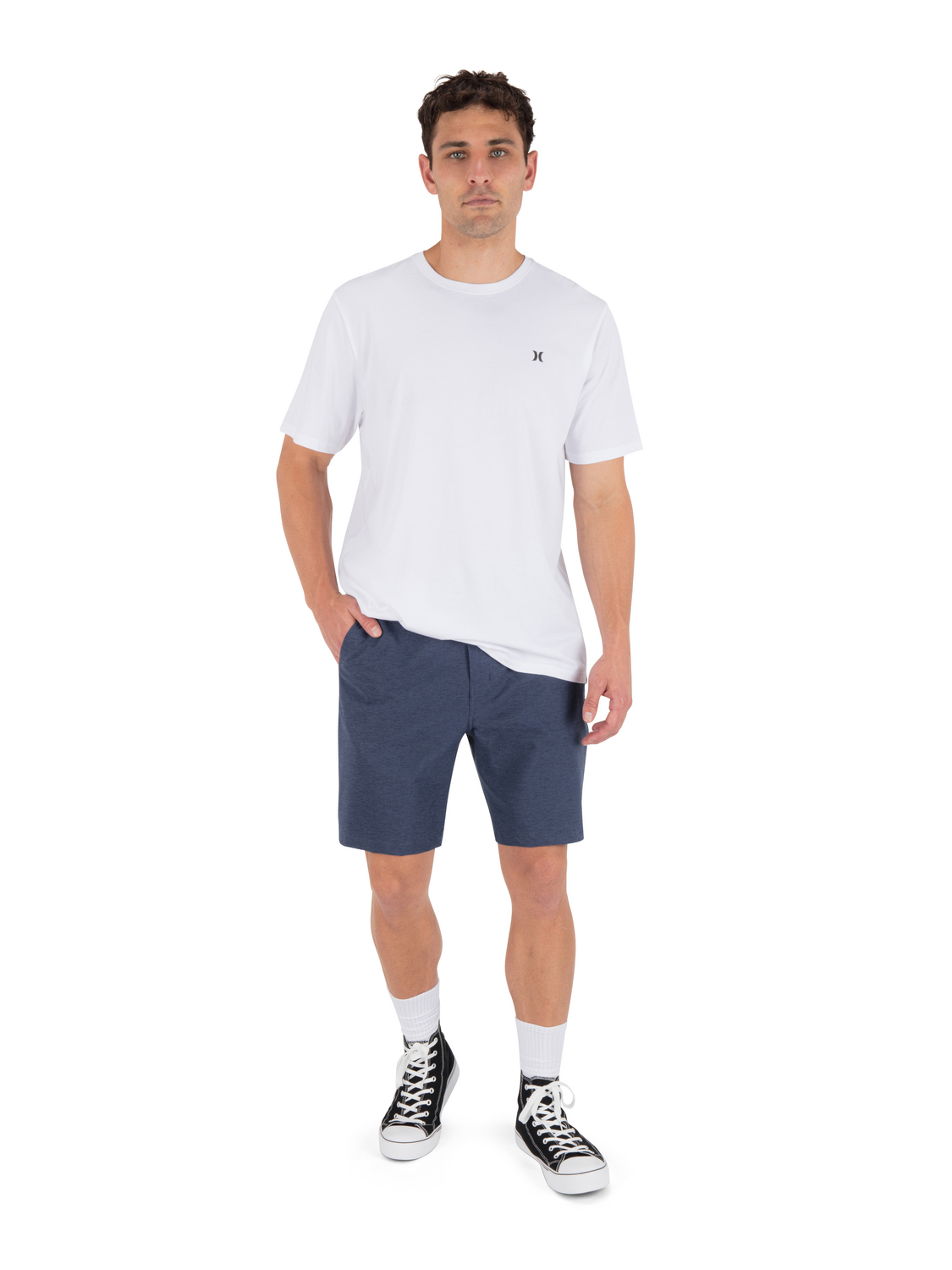 Phantom Heather Walkshort 20" in Obsidian