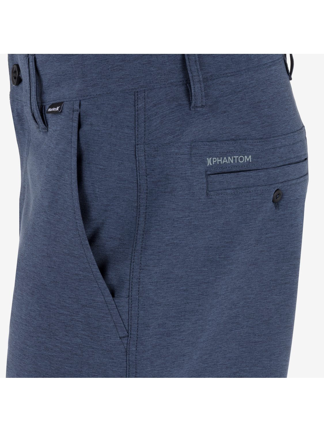 Phantom Heather Walkshort 20" in Obsidian