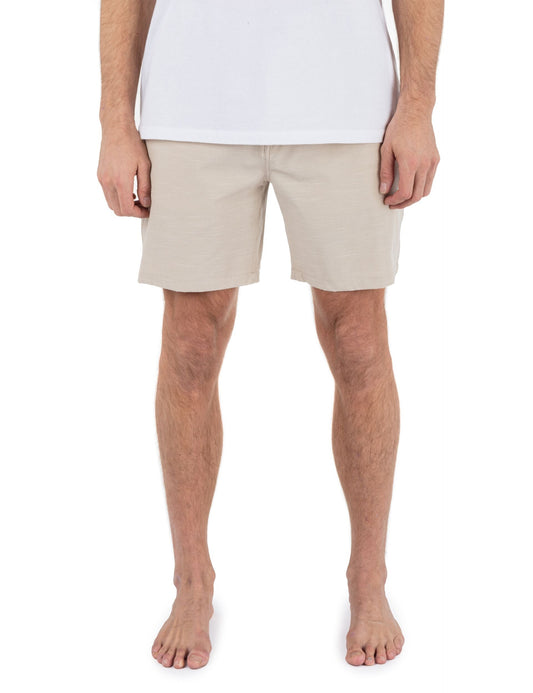 H2O Dri Slub Driver 19" Short in KHAKI
