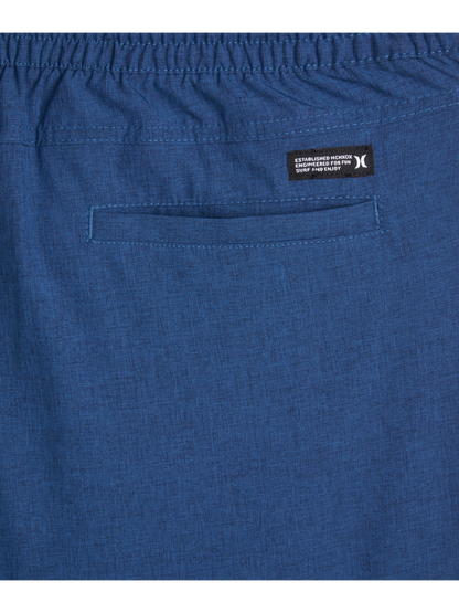Compass Hybrid Walk Short in Dark Denim