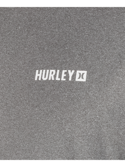 Hybrid UPF Short Sleeve in Ion Grey Combo Heather