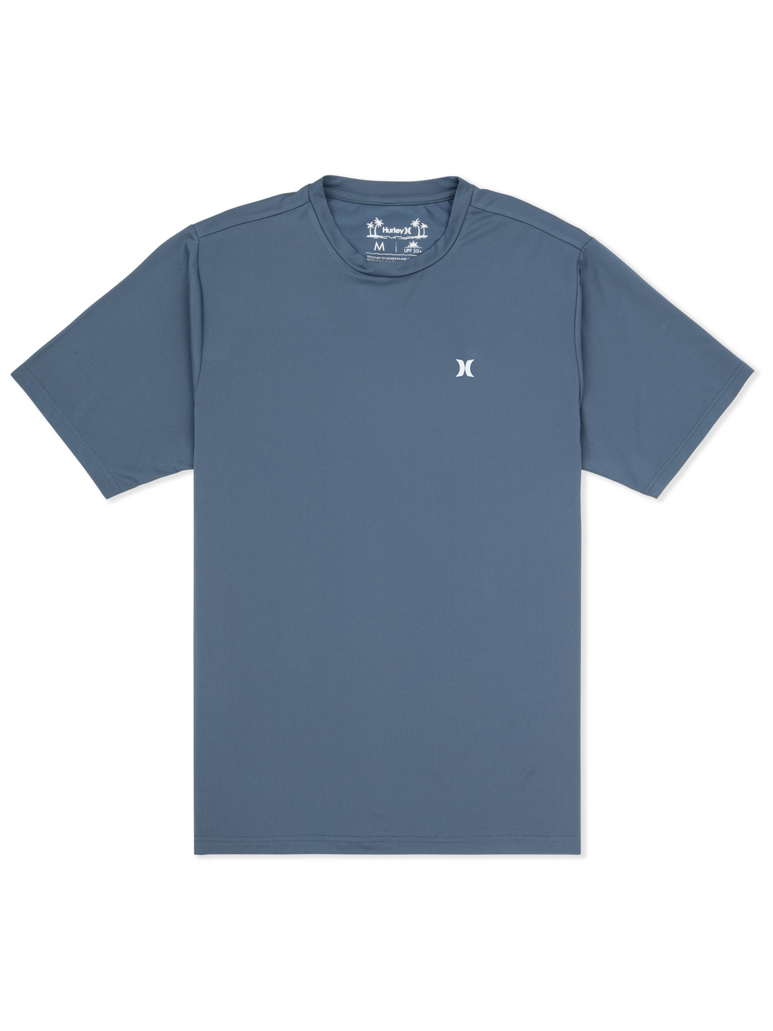Hybrid UPF Short Sleeve in Grey Teal Combo