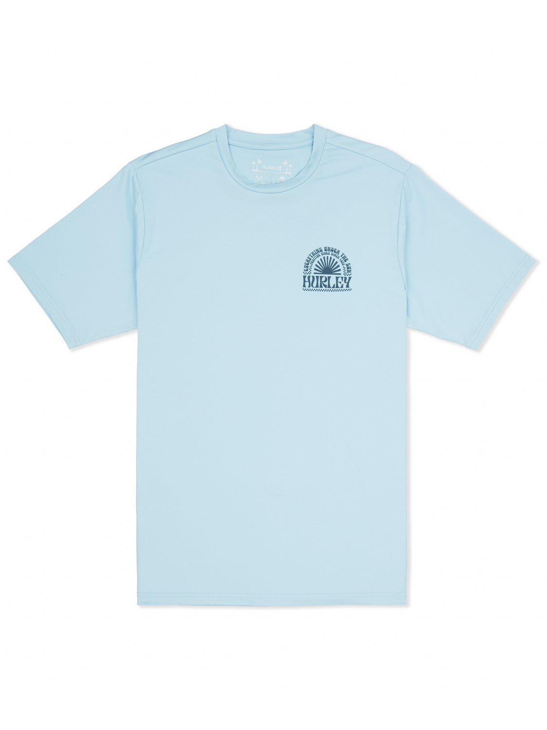 Hybrid UPF Short Sleeve in Iceland Heather