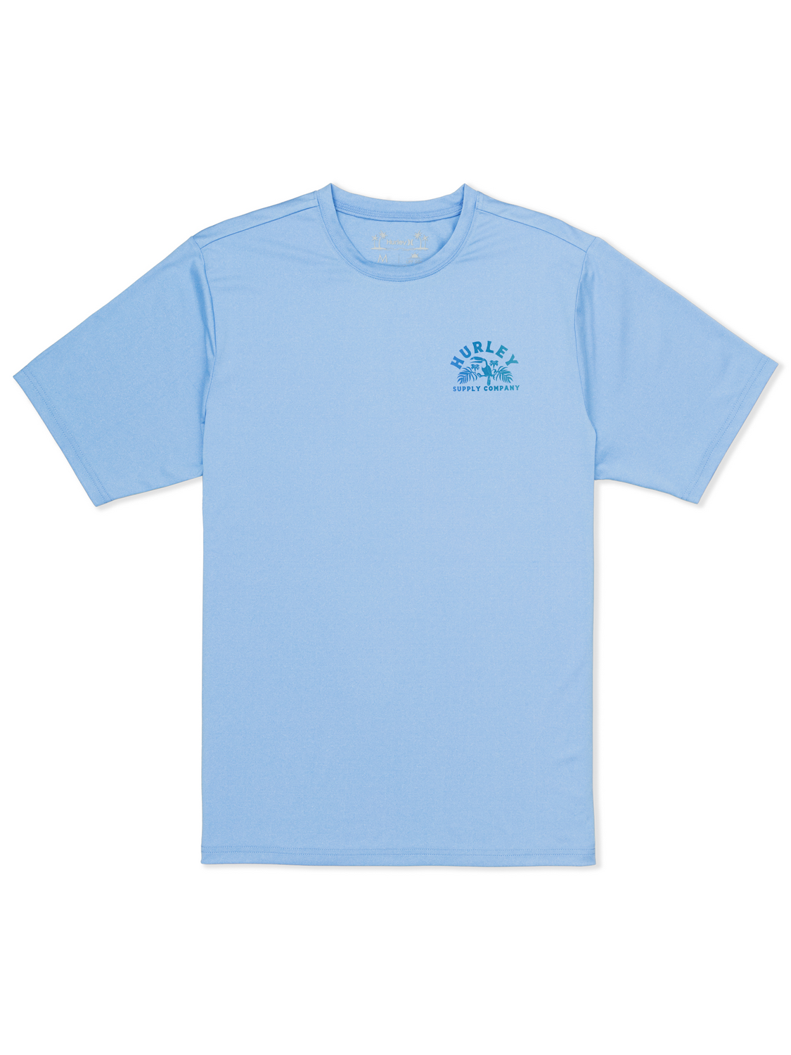 Hybrid UPF Short Sleeve in Skyline Heather