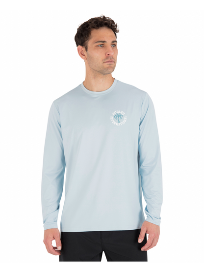 Hybrid UPF Long Sleeve in Iceland Heather