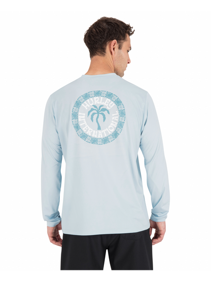 Hybrid UPF Long Sleeve in Iceland Heather