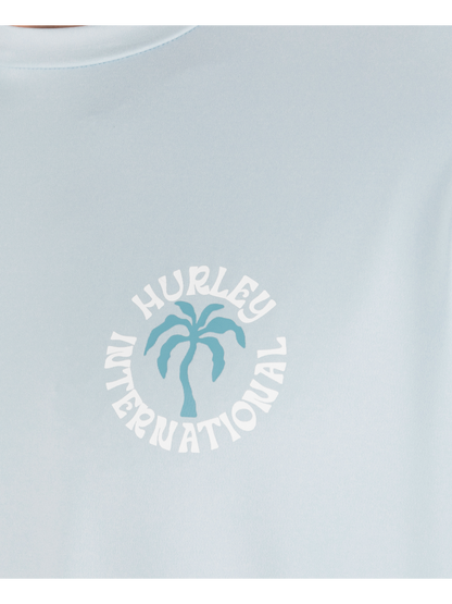 Hybrid UPF Long Sleeve in Iceland Heather