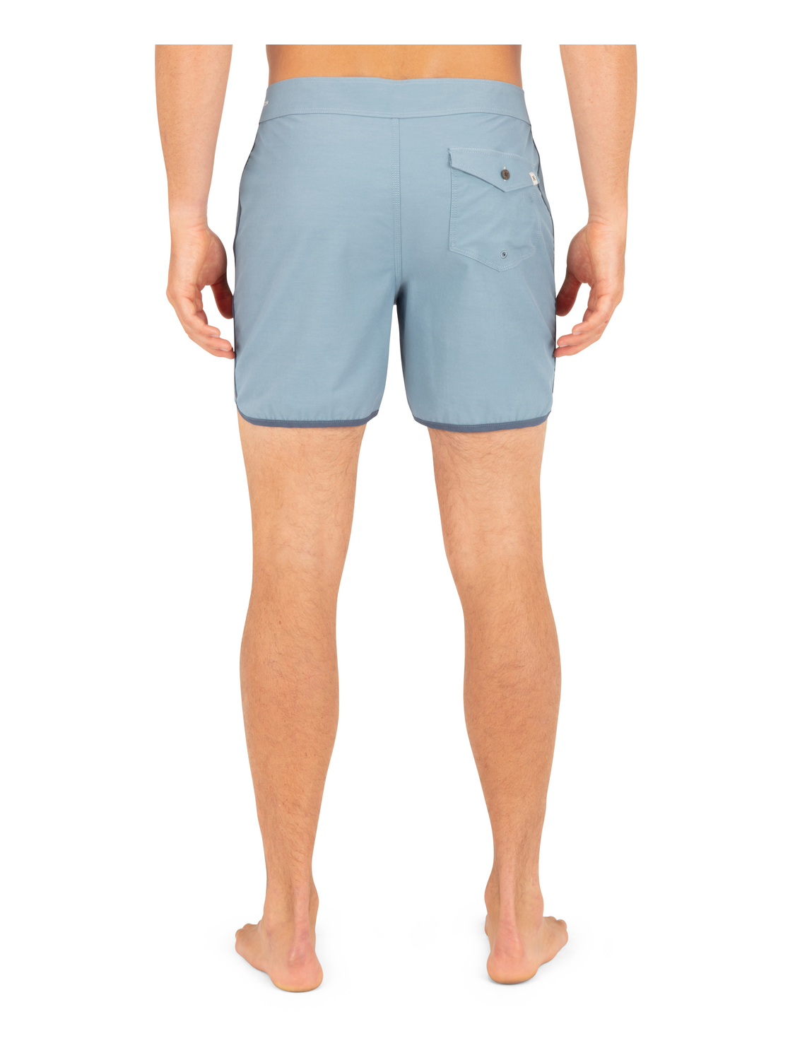 Phantom Naturals Scallop Panel 17" in Worker Blue