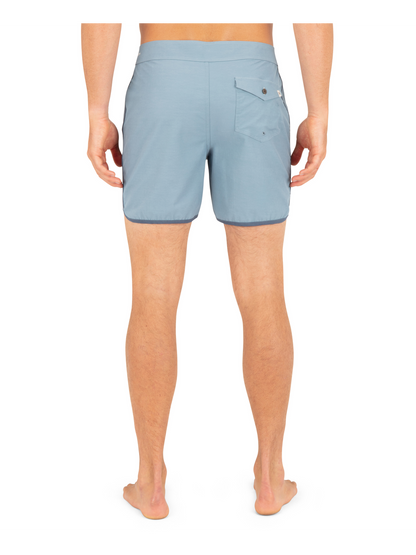 Phantom Naturals Scallop Panel 17" in Worker Blue