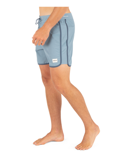 Phantom Naturals Scallop Panel 17" in Worker Blue