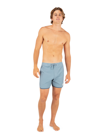 Phantom Naturals Scallop Panel 17" in Worker Blue