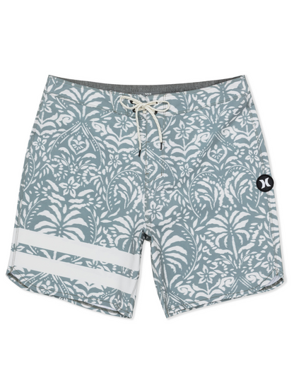 Phantom Eco Block Party Engineered Boardshort 18" in Great White