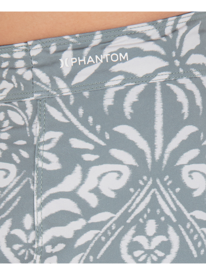 Phantom Eco Block Party Engineered Boardshort 18" in Great White