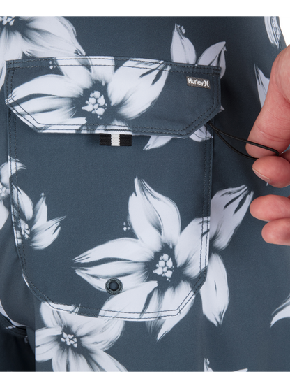 Phantom Eco Block Party Engineered Boardshort 18" in Destroyer