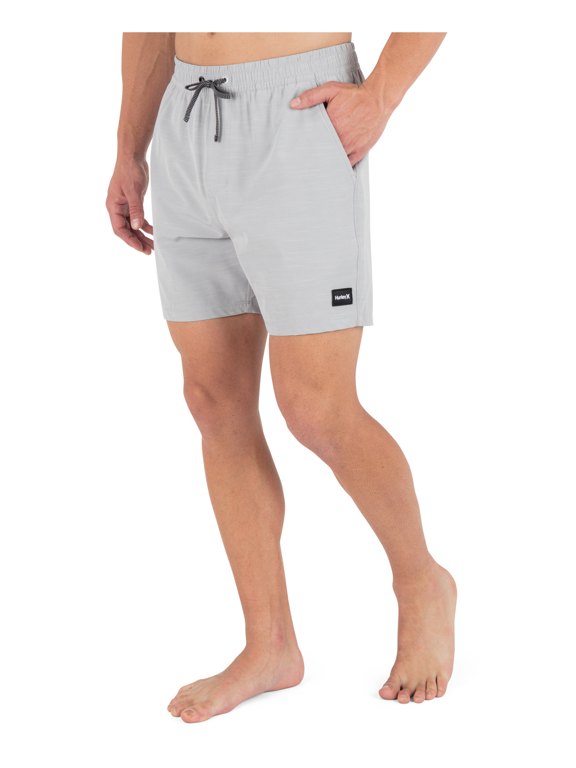 Phantom Eco Slub Lined Volley 17" in Light Stone Grey