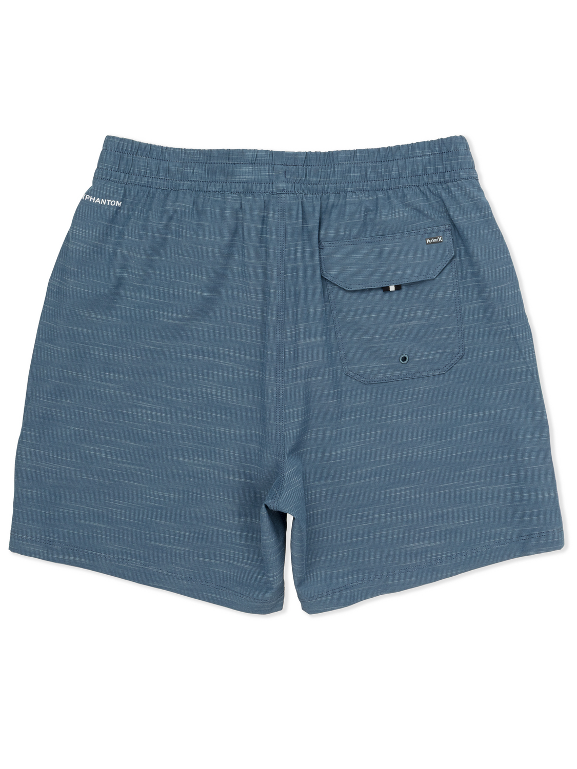 Phantom Eco Slub Lined Volley Boardshort 17" in Grey Teal