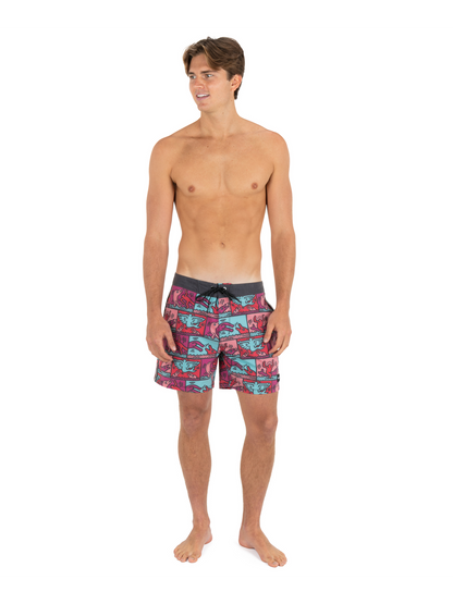 Hurley x Keith Haring Phantom Eco Sessions 16" Boardshort in Black