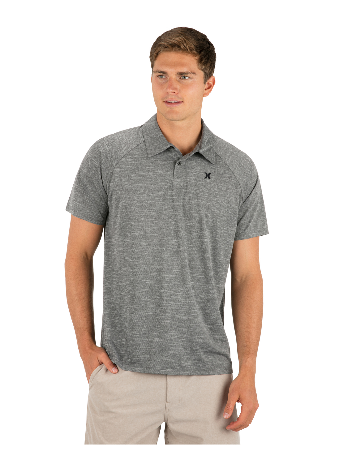 H2O Dri Outback Polo Short Sleeve in Black