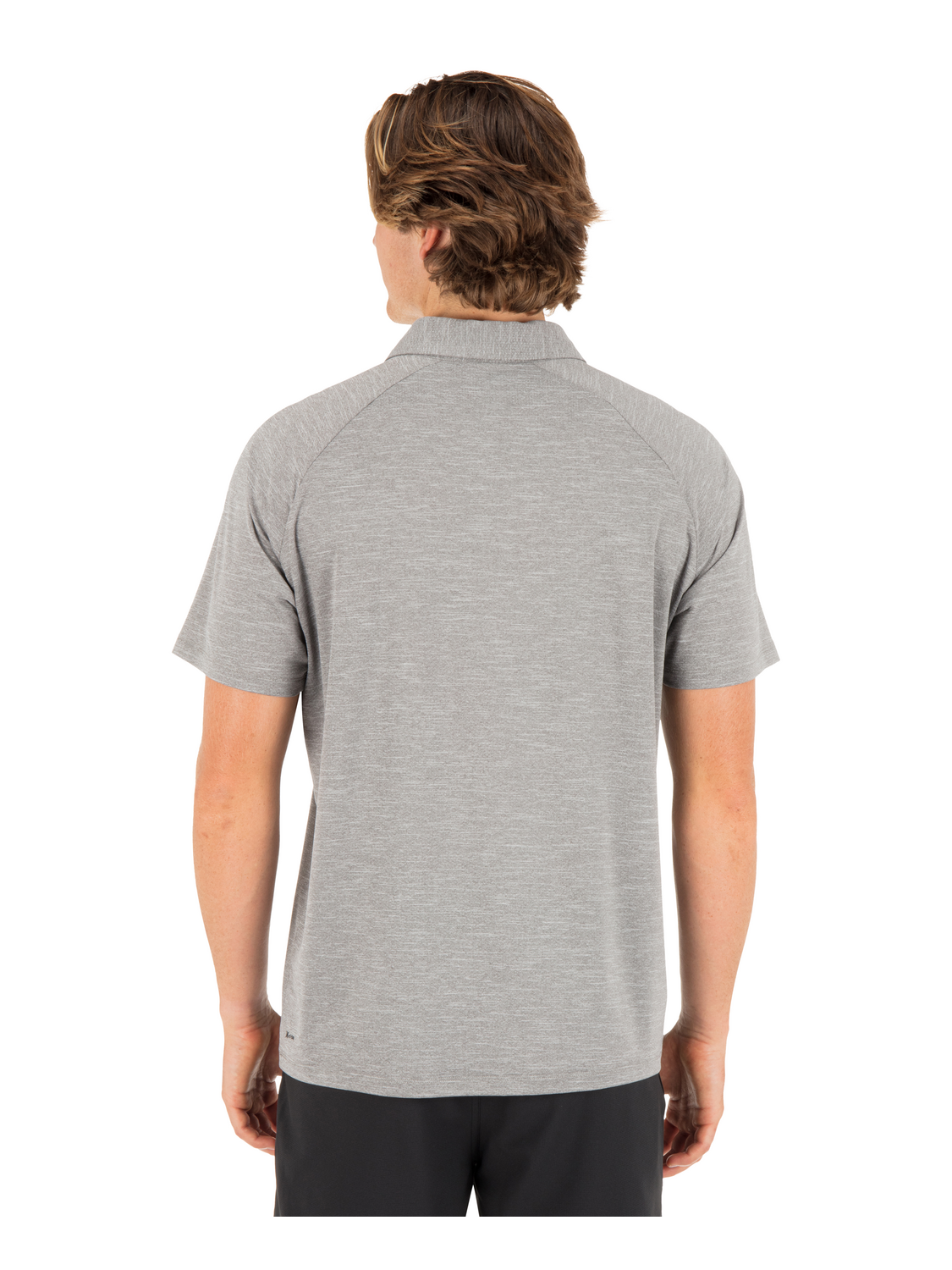 H2O Dri Outback Polo Short Sleeve in Stone Grey
