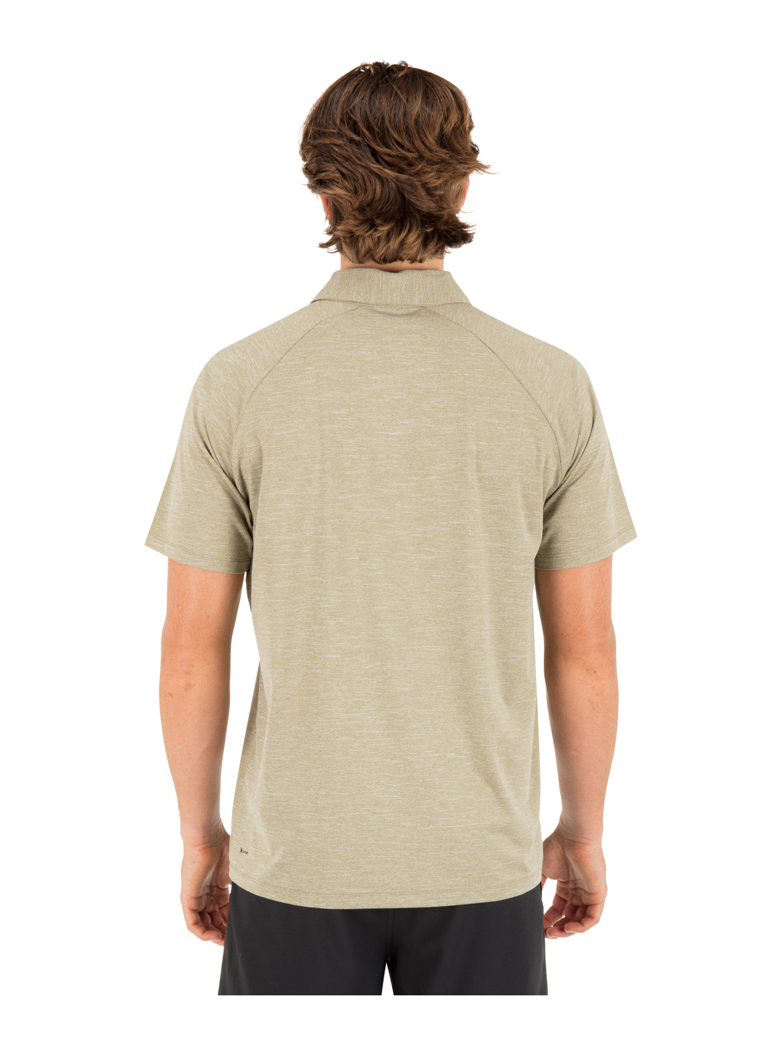 H2O Dri Outback Polo Short Sleeve in Grizzly