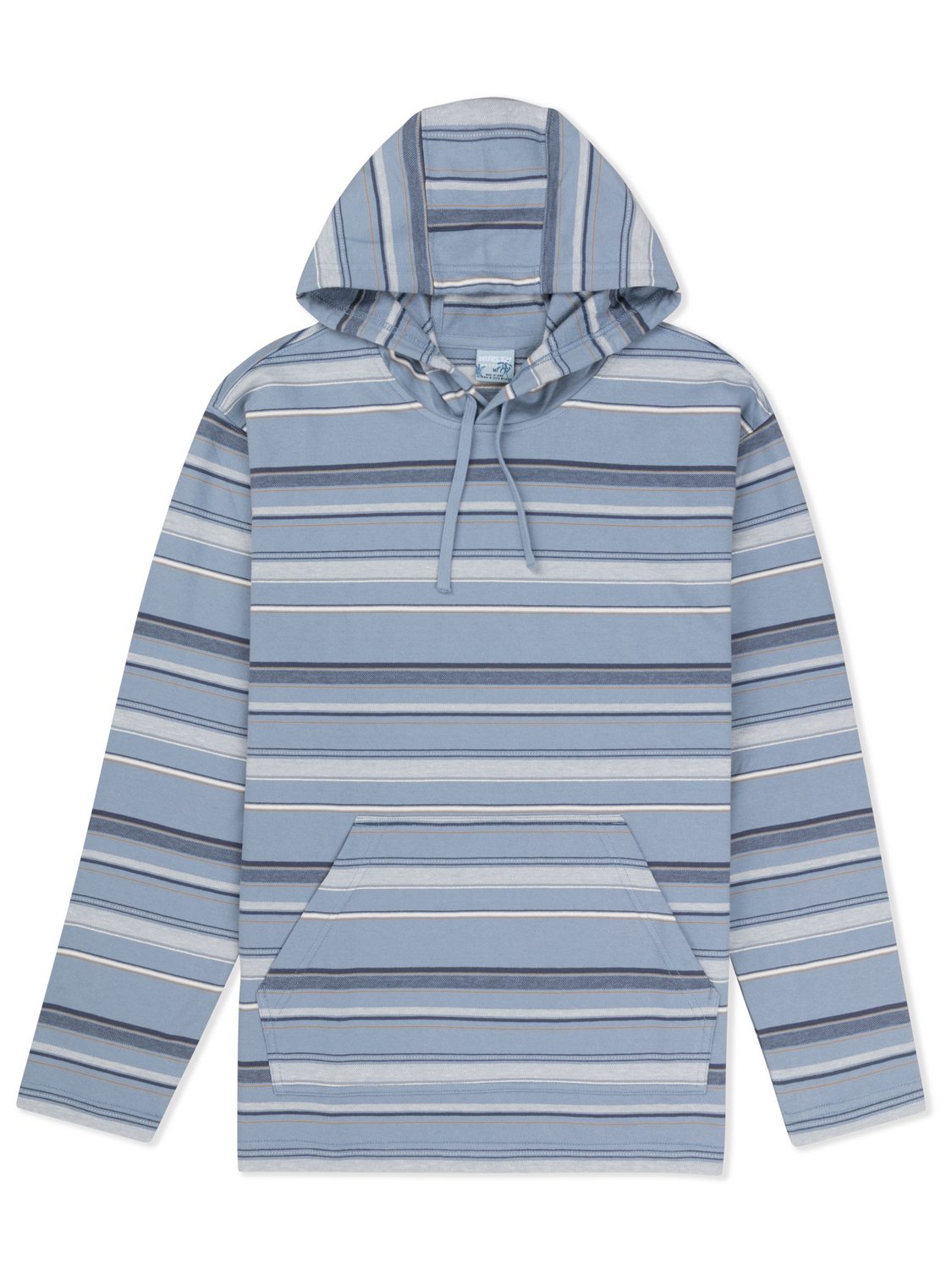 OG Hooded Poncho in Worker Blue