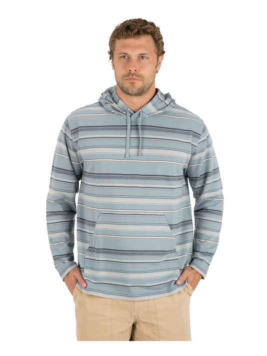 OG Hooded Poncho in Worker Blue