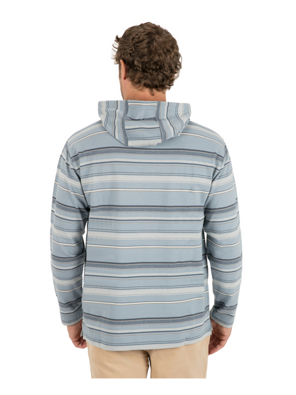 OG Hooded Poncho in Worker Blue