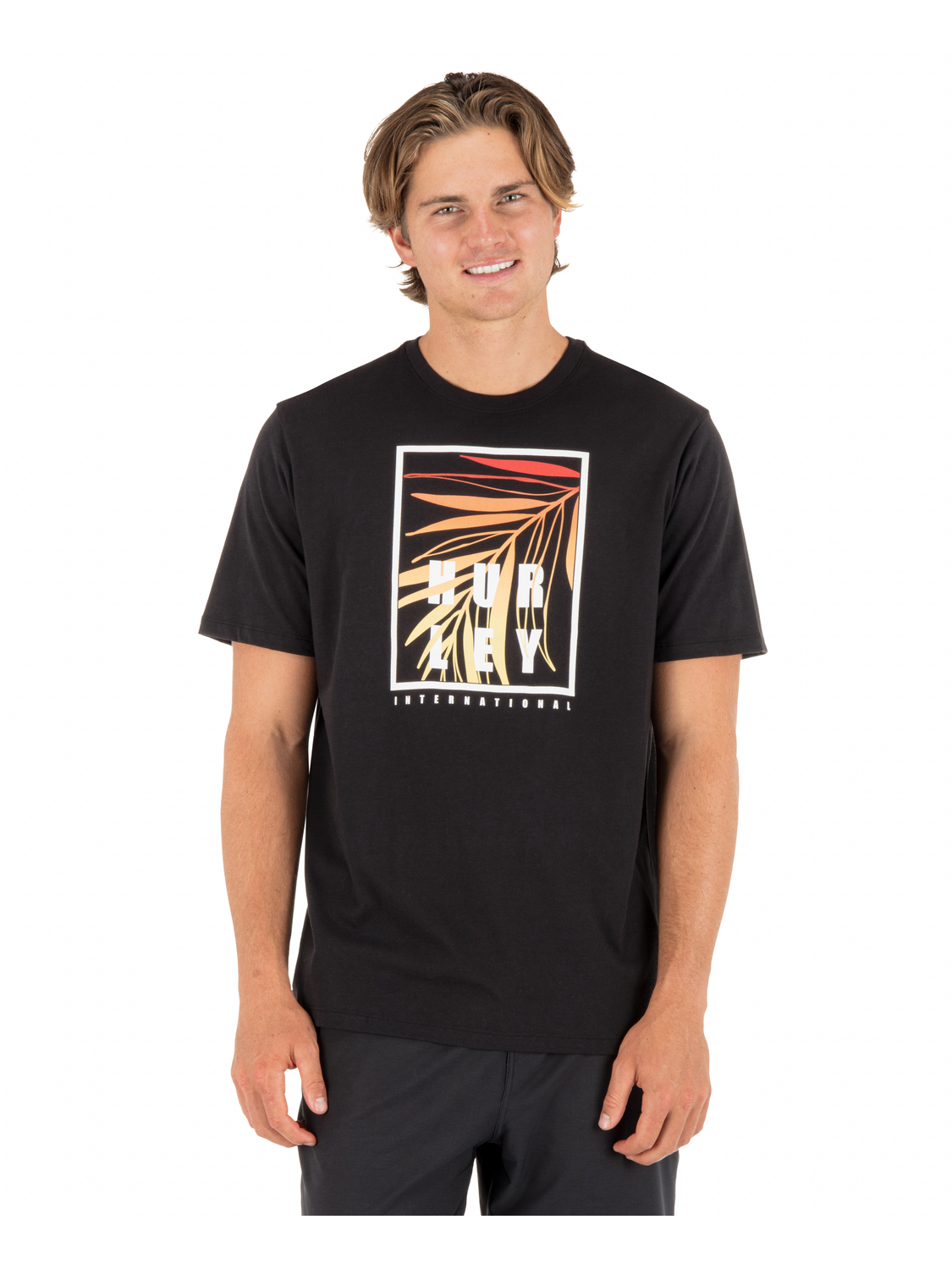 Window Tropics Short Sleeve in Black