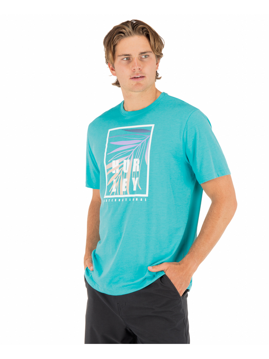 Window Tropics Short Sleeve in Barracuda Heather