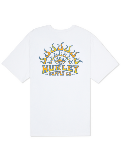 All Seeing Short Sleeve in White