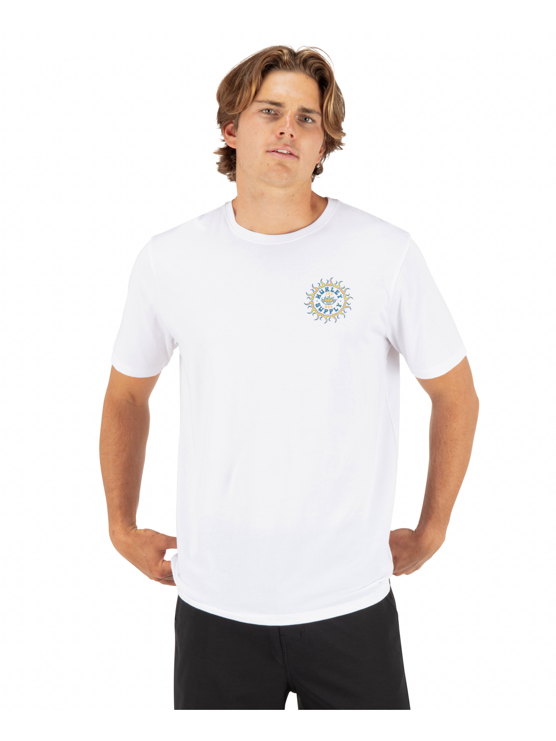 All Seeing Short Sleeve in White
