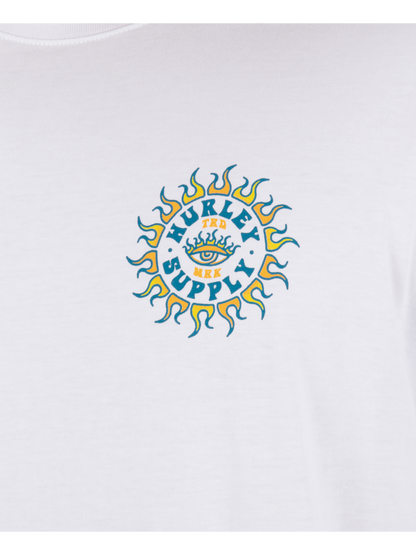 All Seeing Short Sleeve in White