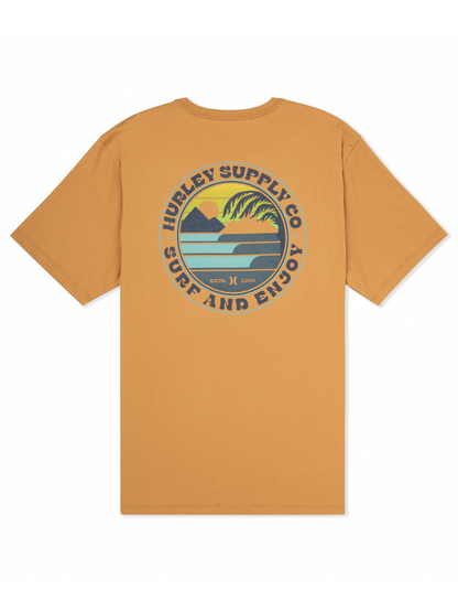 Lefts Short Sleeve in Citrus Blaze