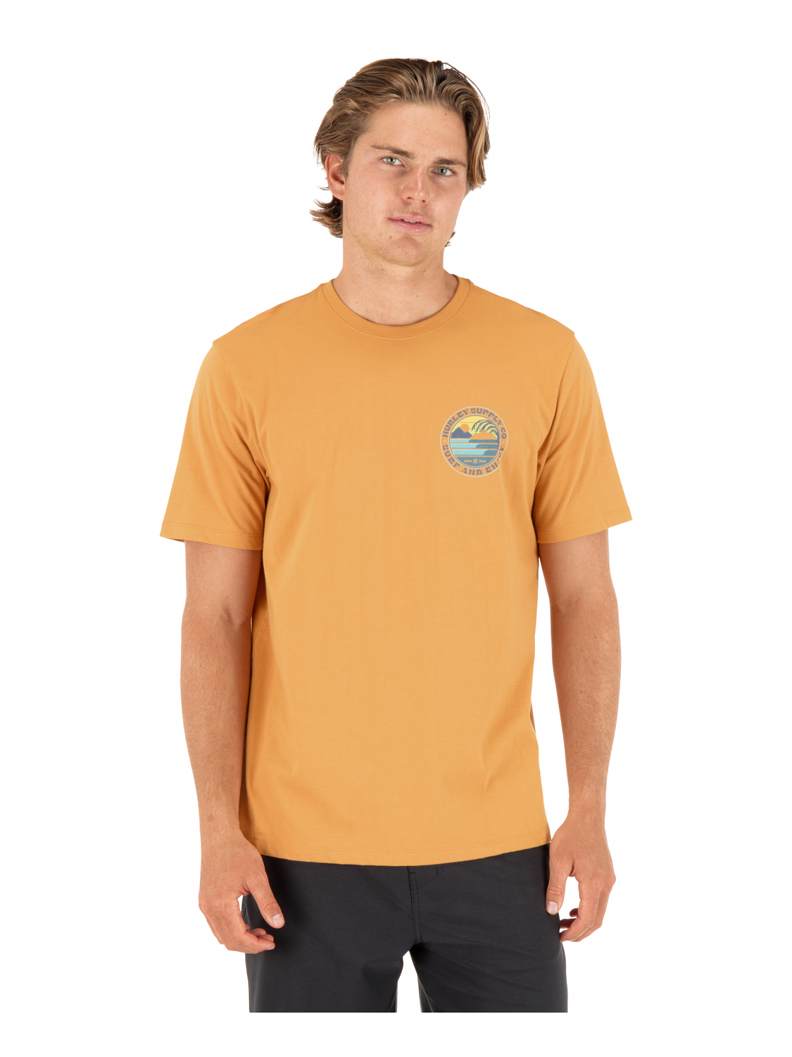 Lefts Short Sleeve in Citrus Blaze