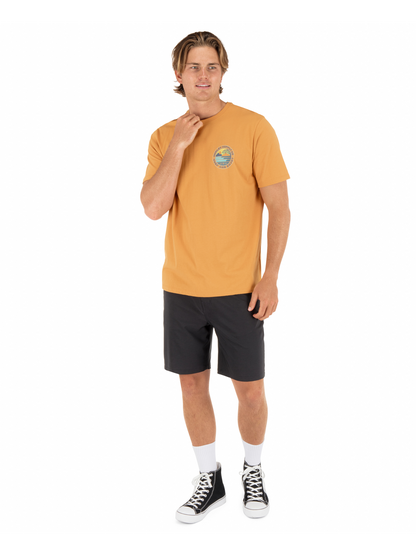 Lefts Short Sleeve in Citrus Blaze