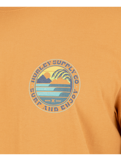 Lefts Short Sleeve in Citrus Blaze