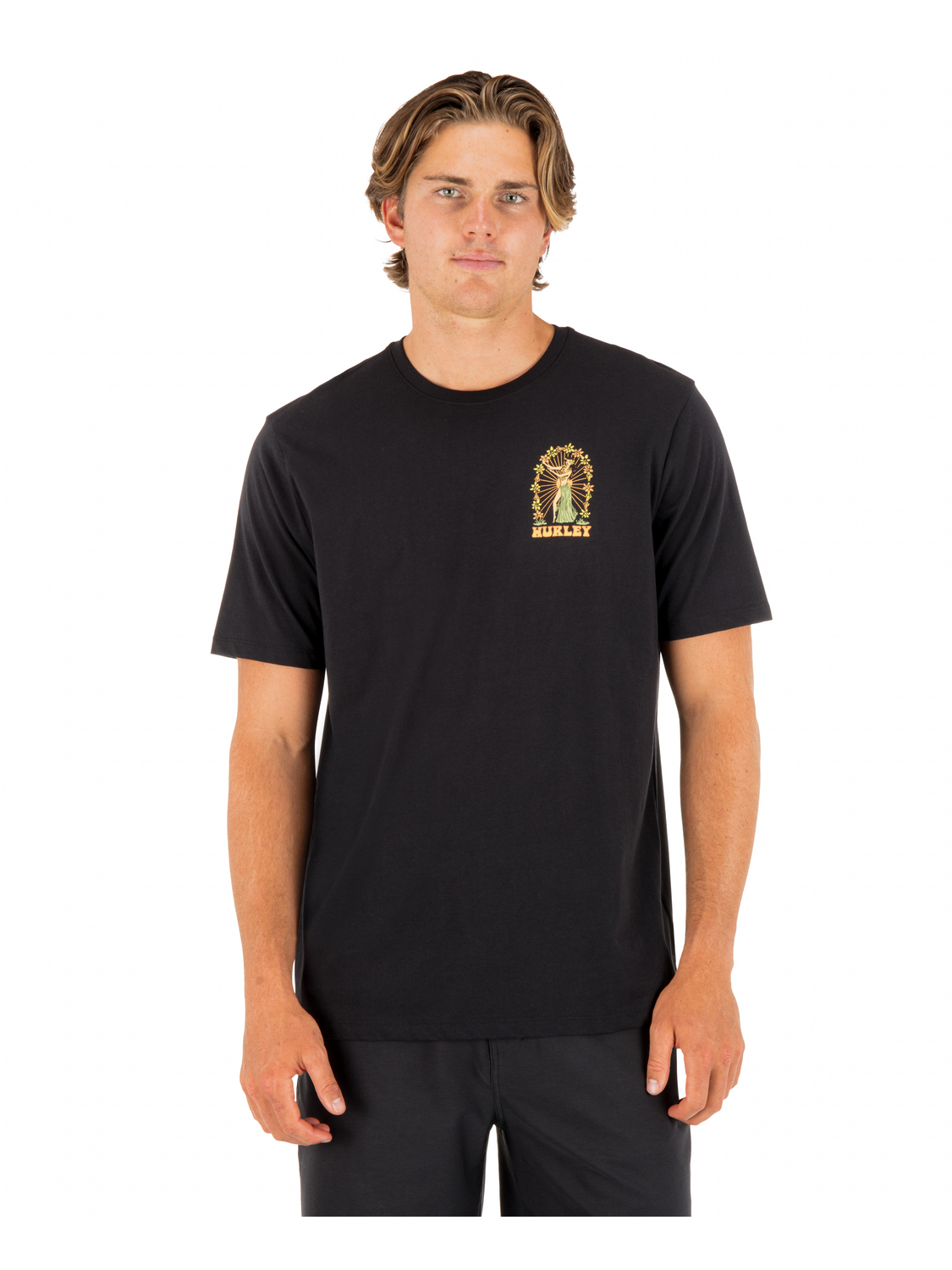 Island Time Short Sleeve in Black
