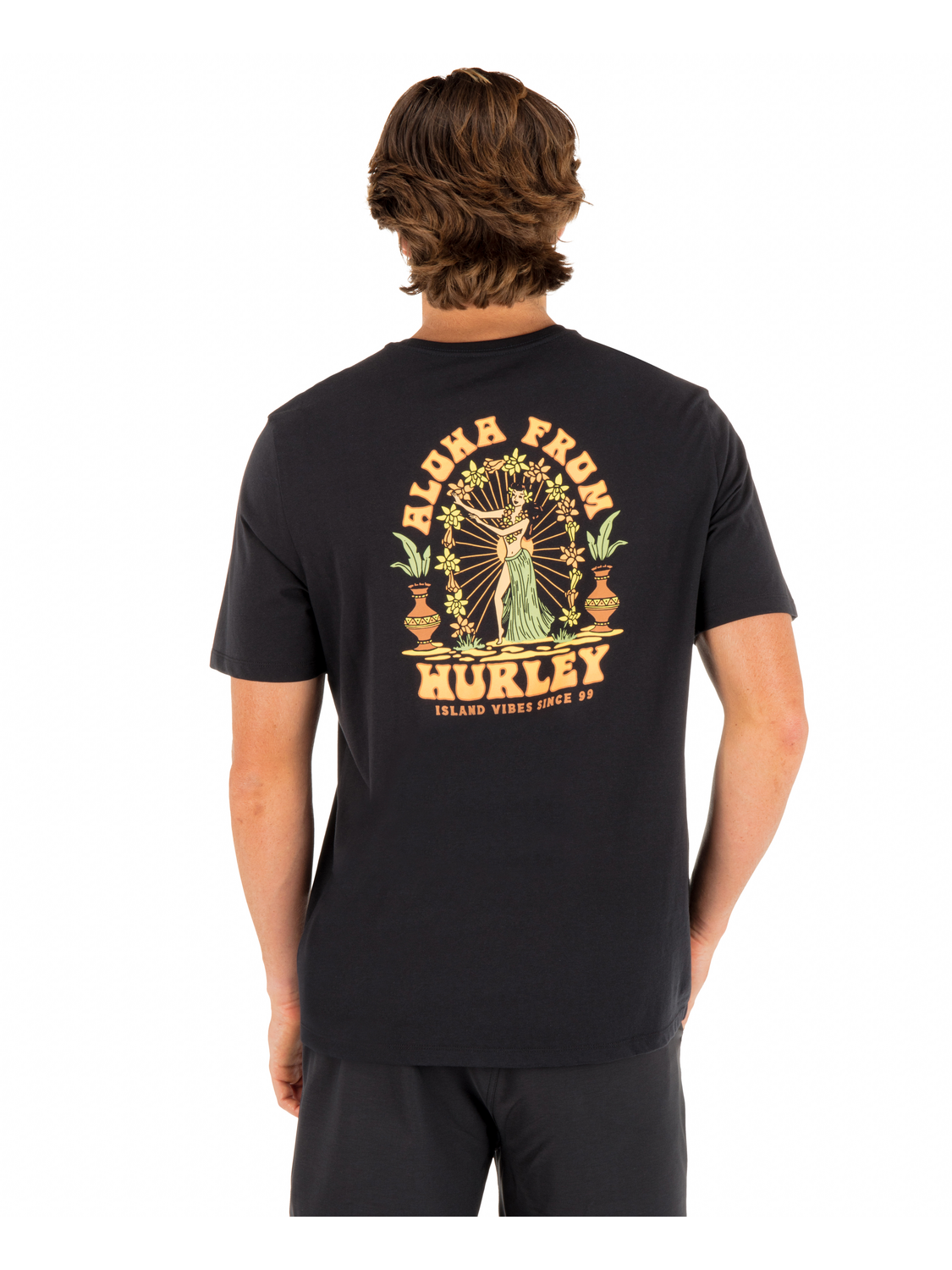 Island Time Short Sleeve in Black