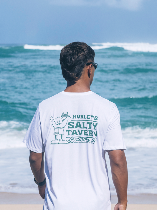Salty Tavern Short Sleeve in White