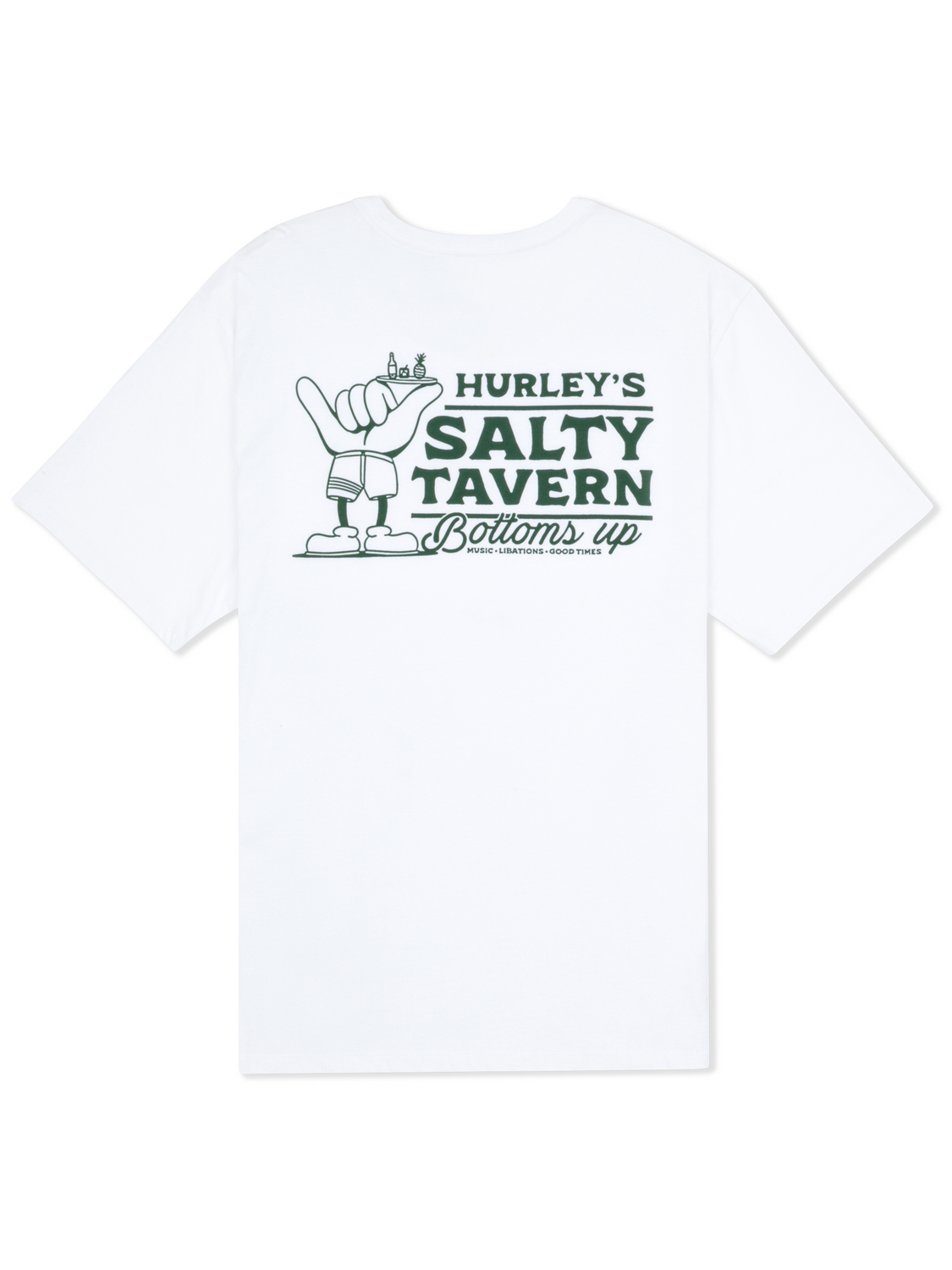 Salty Tavern Short Sleeve in White